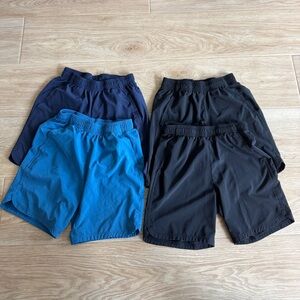 4 pair of All in Motion drift boys shorts with pockets boys XS